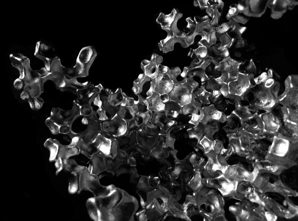 Aluminum Casting: Form finding by Hashem Joucka